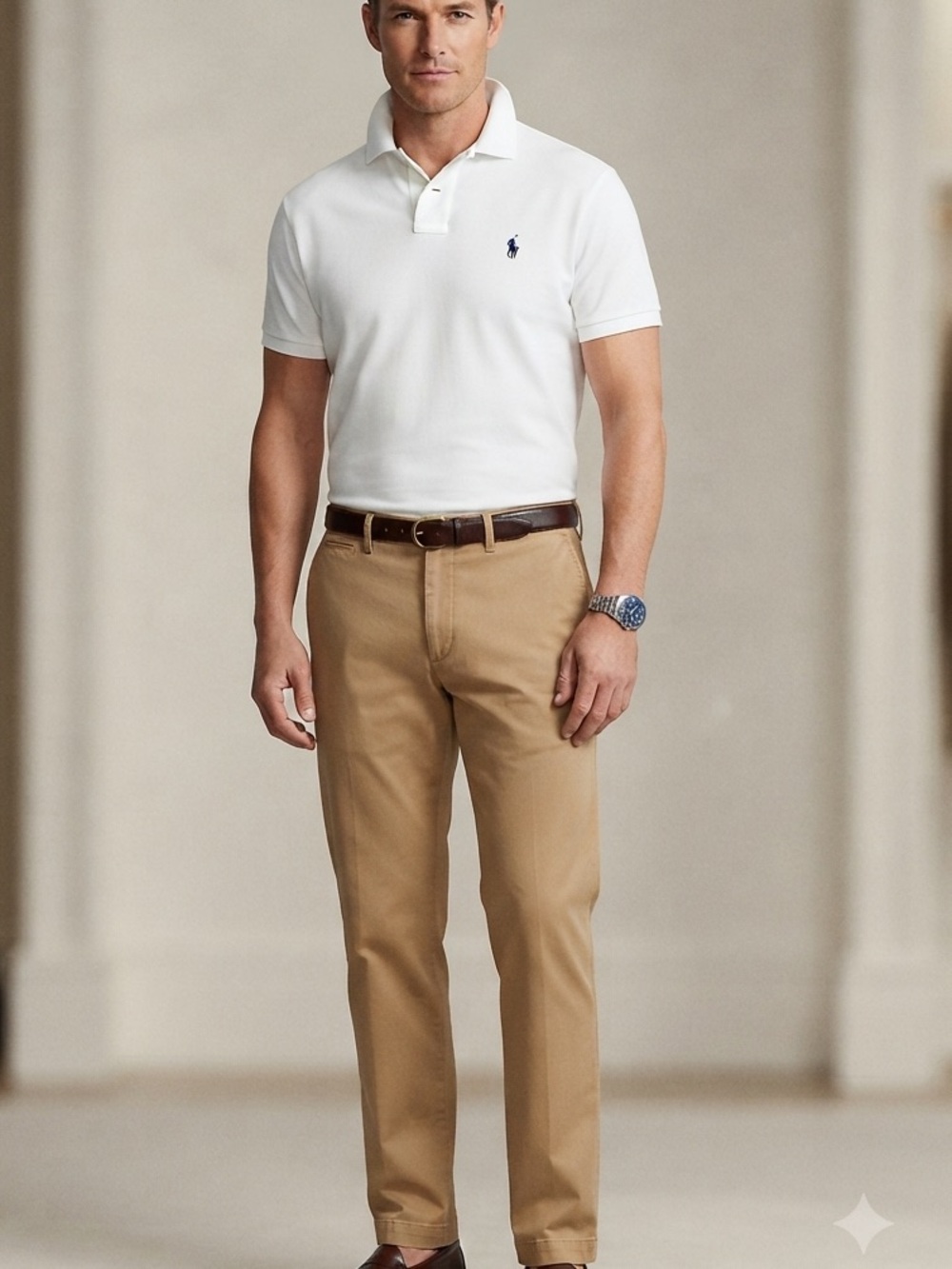 POLO by Ralph Lauren Men’s Khaki Pants 100% Cotton Classic Fit Size 40/32